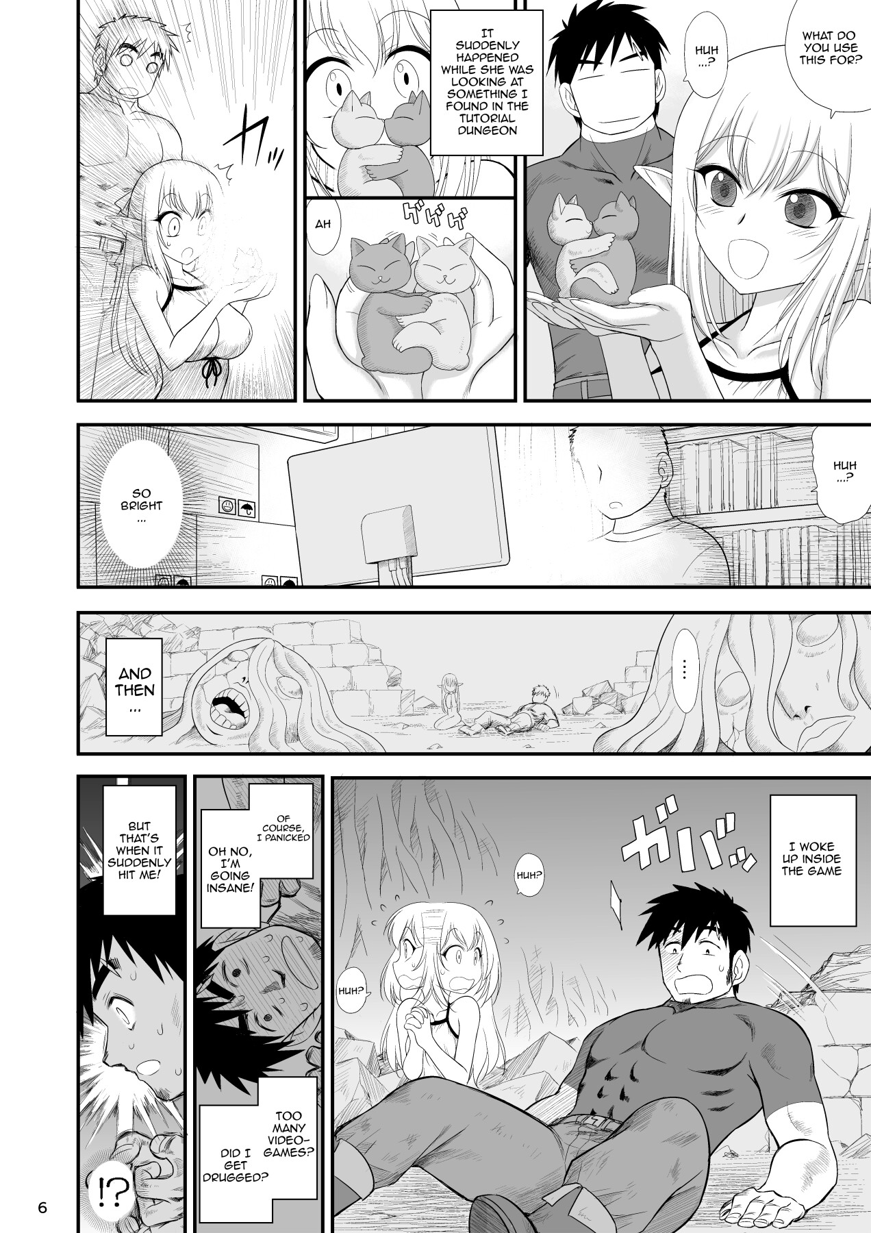 Hentai Manga Comic-Mami's Dungeon - Elf Niece-Read-6